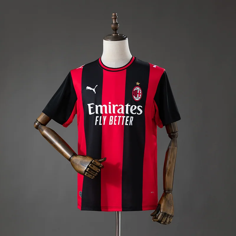 AC Milan 2026/27 home jersey reference, front view