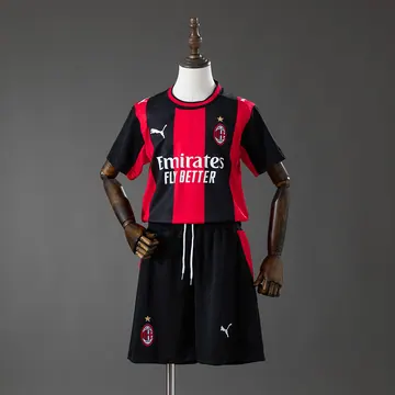 AC Milan 2026/27 home Kids, front view