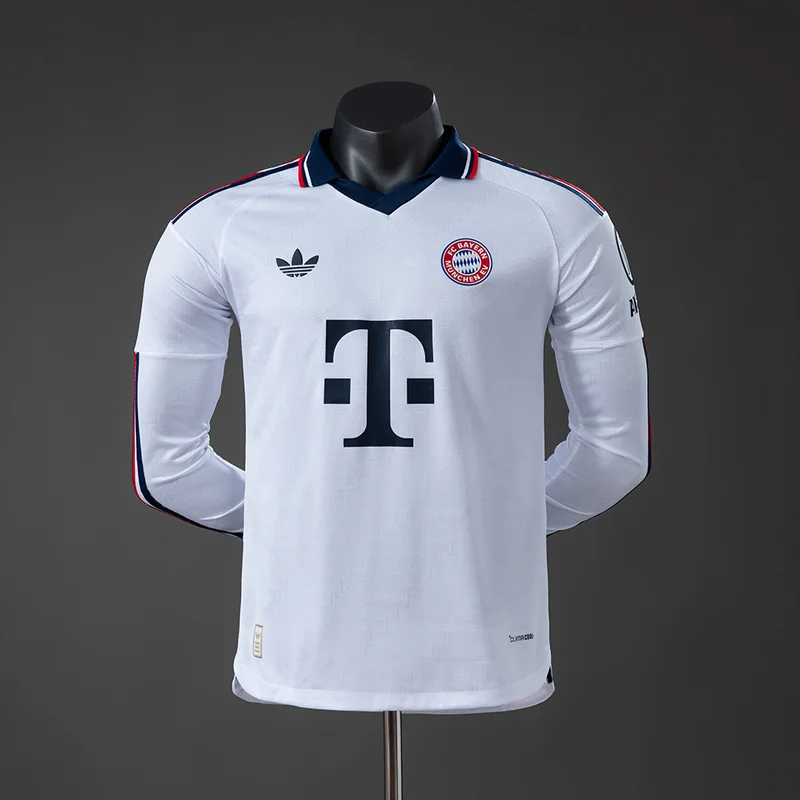 Bayern Munich 2026/27 away Player Version / Long Sleeve, front view