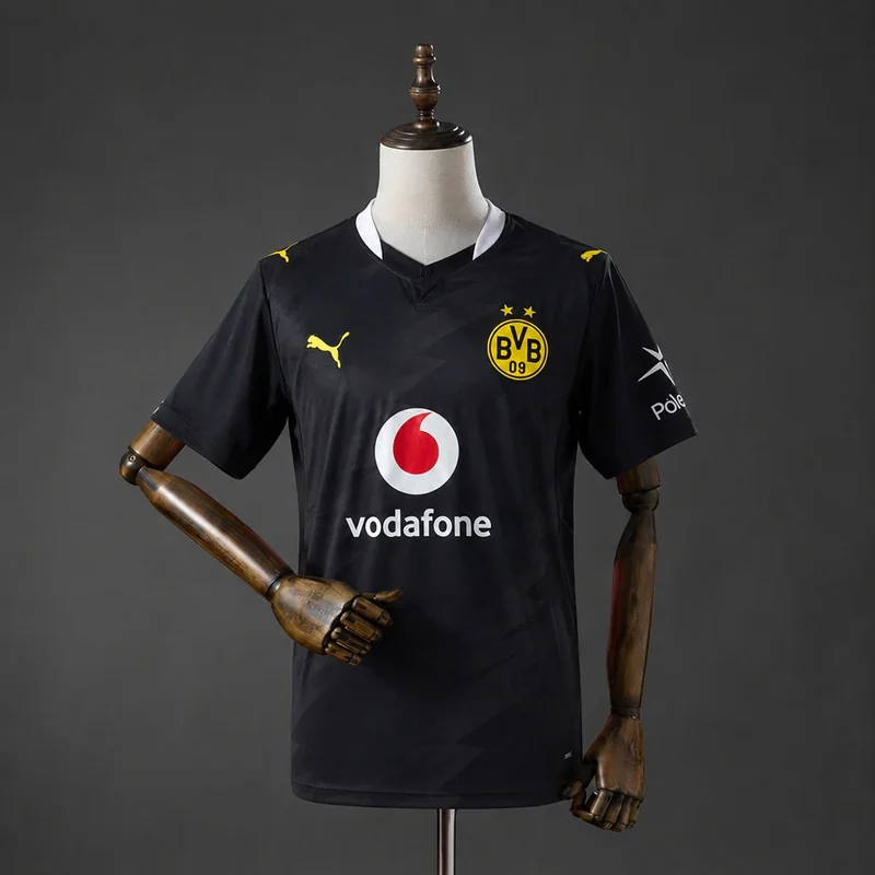 Borussia Dortmund 2026/27 away jersey reference, front view
