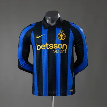 Inter Milan 2026/27 home Player Version / Long Sleeve, front view