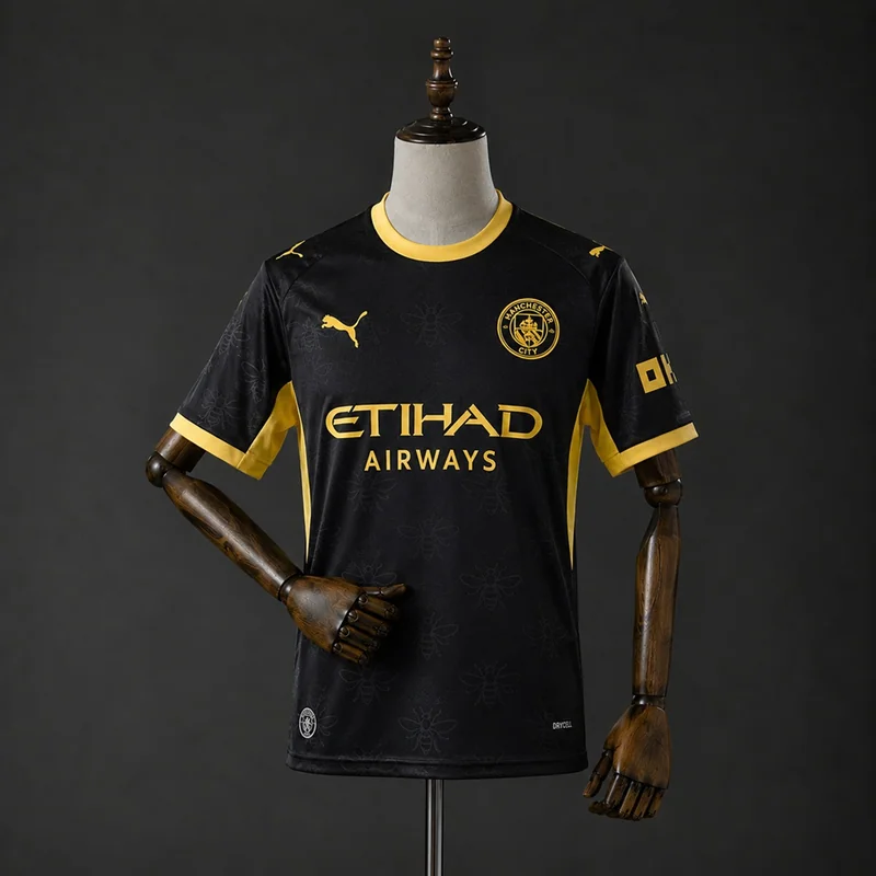 Manchester City 2026/27 away jersey reference, front view