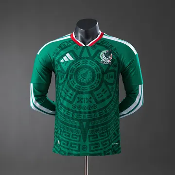 Mexico 2026 home Player Version / Long Sleeve, front view