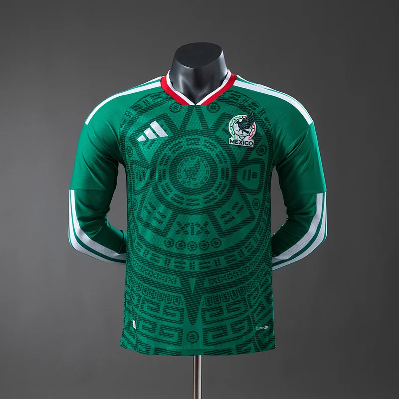 Mexico 2026 home Player Version / Long Sleeve, front view