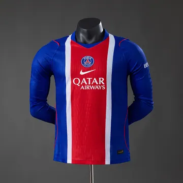 Paris Saint-Germain 2026/27 home Player Version / Long Sleeve, front view