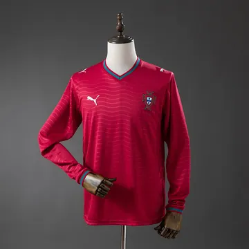 Portugal 2026 home Long Sleeve, front view