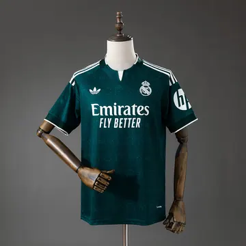 Real Madrid 2026/27 away jersey reference, front view