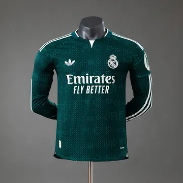Real Madrid 2026/27 away Player Version / Long Sleeve, front view