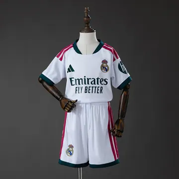 Real Madrid 2026/27 home Kids, front view