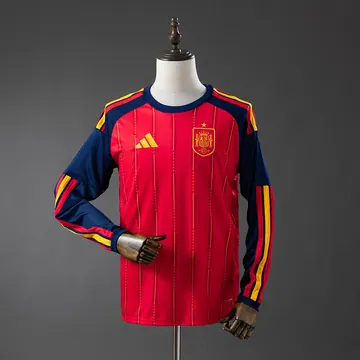 Spain 2026 home Long Sleeve, front view